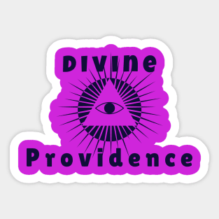 Divine Providence Sticker